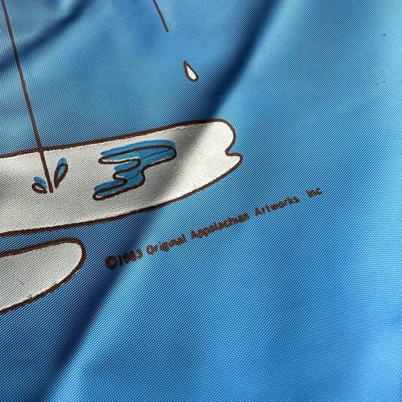 Vintage 1983 Cabbage Patch Kids Doll Pink And Blue Vinyl Raincoat Size 4 - Picture 13 of 13